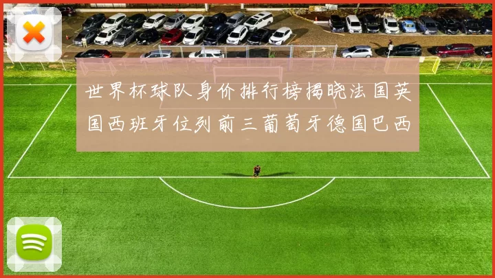 世界杯球队身价排行榜揭晓法国英国西班牙位列前三葡萄牙德国巴西身价均超九亿欧元